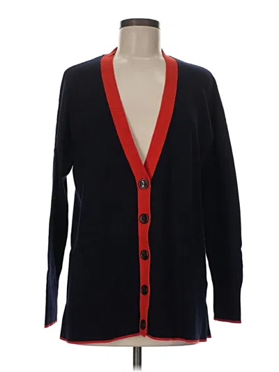 Pre-owned Boden Cardigan Sweater In Black