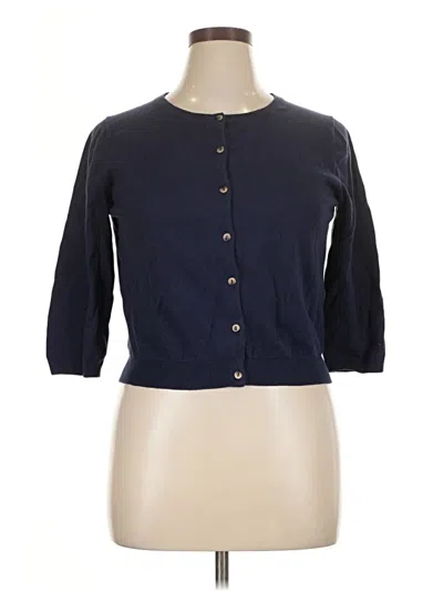 Pre-owned Boden Cardigan Sweater In Blue