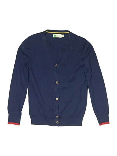 Pre-owned Boden Kids' Cardigan Sweater In Blue