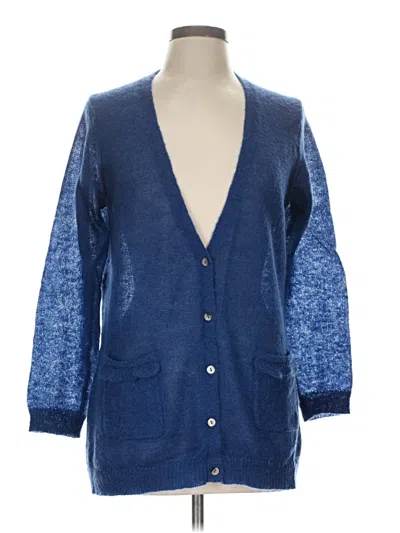 Pre-owned Boden Cardigan Sweater In Blue