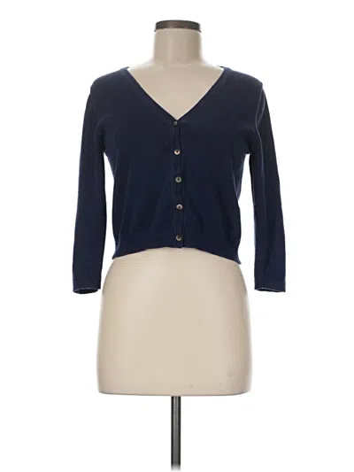 Pre-owned Boden Cardigan Sweater In Blue