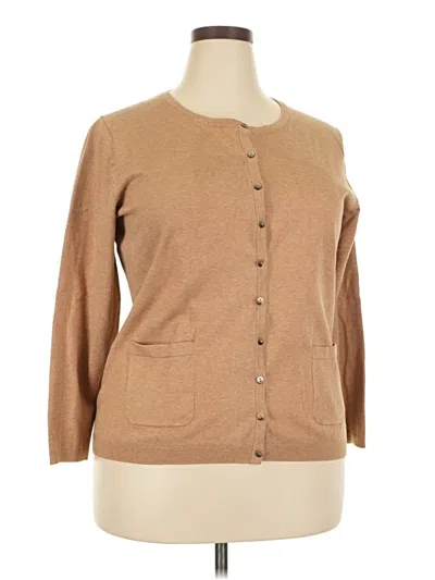 Pre-owned Boden Cardigan Sweater In Brown