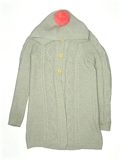 Pre-owned Boden Kids' Cardigan Sweater In Gray
