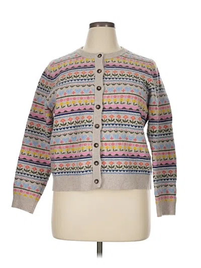 Pre-owned Boden Cardigan Sweater In Gray