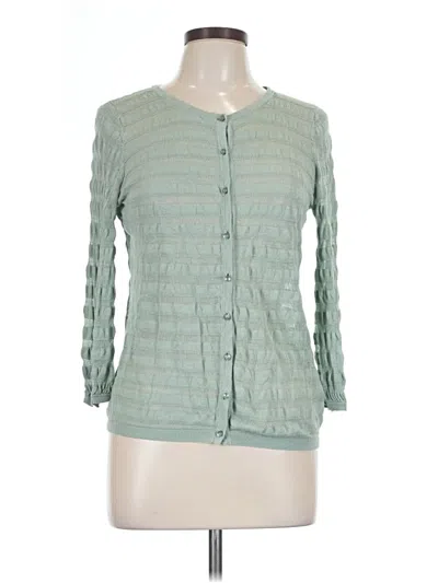 Pre-owned Boden Cardigan Sweater In Green