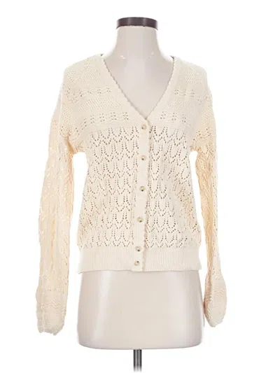 Pre-owned Boden Cardigan Sweater In Ivory