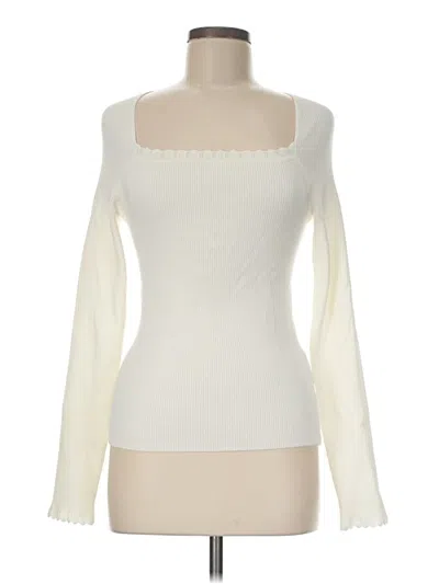 Pre-owned Boden Cardigan Sweater In Ivory