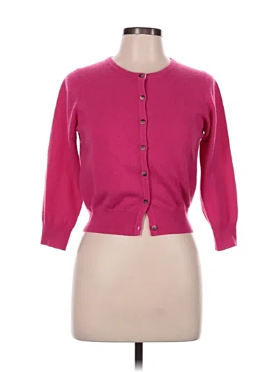 Pre-owned Boden Cardigan Sweater In Pink