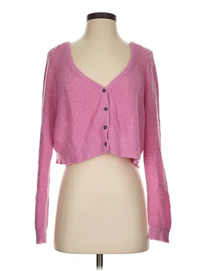 Pre-owned Boden Cardigan Sweater In Pink