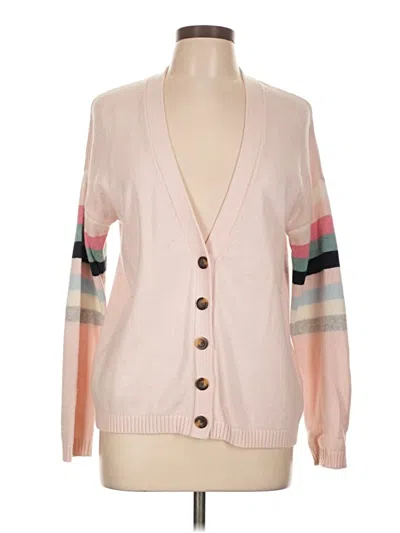 Pre-owned Boden Cardigan Sweater In Pink