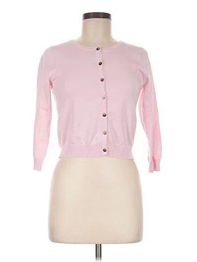 Pre-owned Boden Cardigan Sweater In Pink