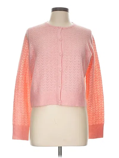 Pre-owned Boden Cardigan Sweater In Pink