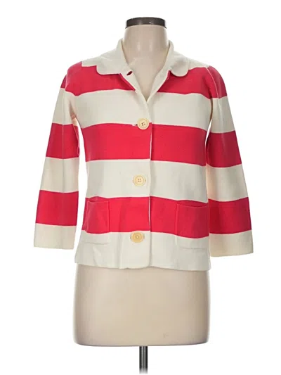 Pre-owned Boden Cardigan Sweater In Red