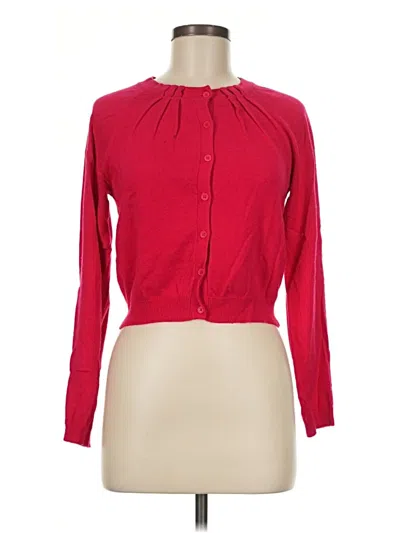 Pre-owned Boden Cardigan Sweater In Red