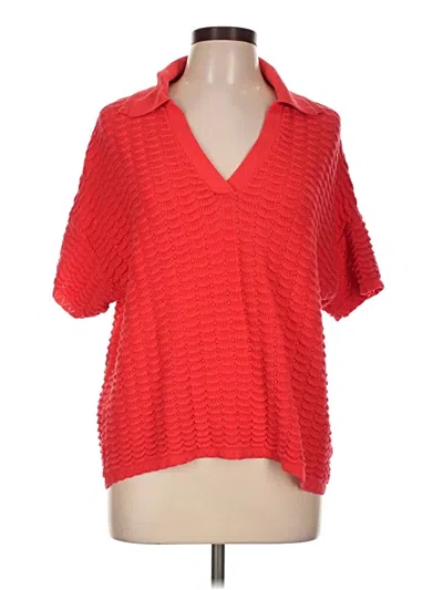 Pre-owned Boden Cardigan Sweater In Red