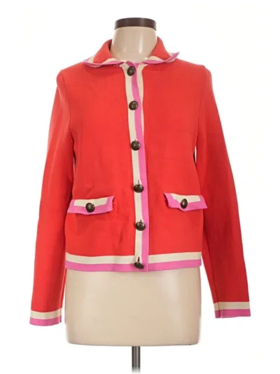 Pre-owned Boden Cardigan Sweater In Red