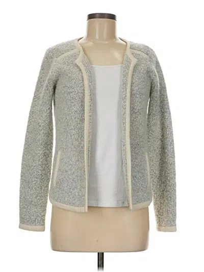 Pre-owned Boden Cardigan Sweater In Silver