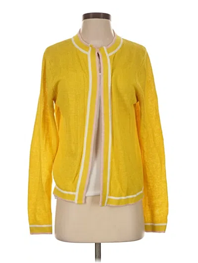 Pre-owned Boden Cardigan Sweater In Yellow