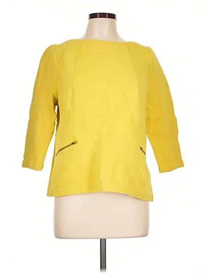 Pre-owned Boden Cardigan Sweater In Yellow