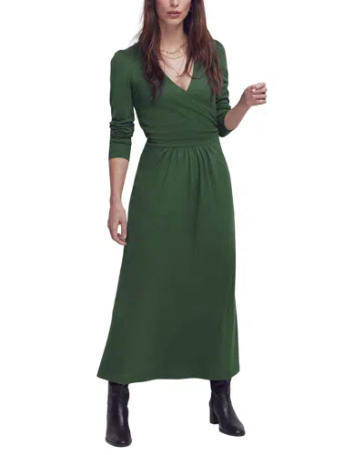 Boden Carla Jersey Wrap Dress In Green