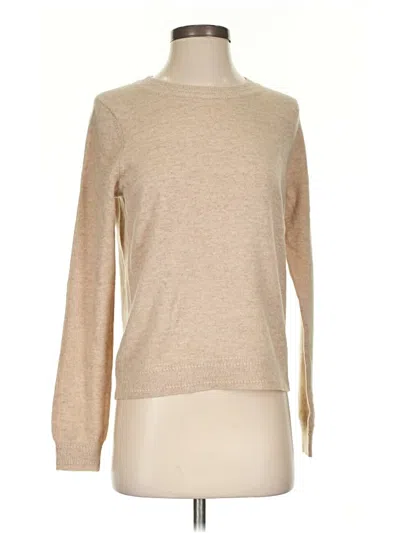 Pre-owned Boden Cashmere Pullover Sweater In Brown