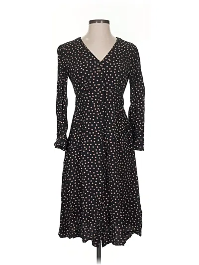 Pre-owned Boden Casual Dress In Black