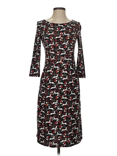 Pre-owned Boden Casual Dress In Black