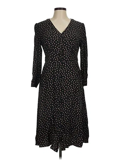 Pre-owned Boden Casual Dress In Black