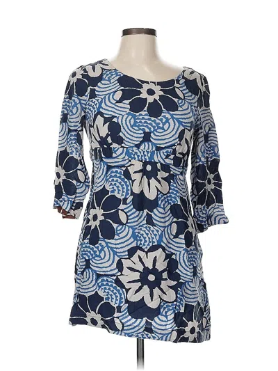 Pre-owned Boden Casual Dress In Blue