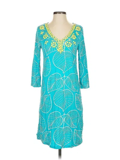 Pre-owned Boden Casual Dress In Blue