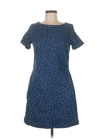 Pre-owned Boden Casual Dress In Blue