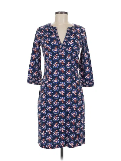 Pre-owned Boden Casual Dress In Blue