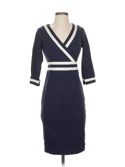 Pre-owned Boden Casual Dress In Blue