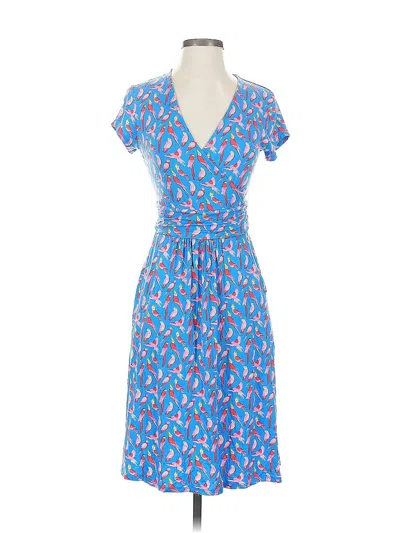 Pre-owned Boden Casual Dress In Blue