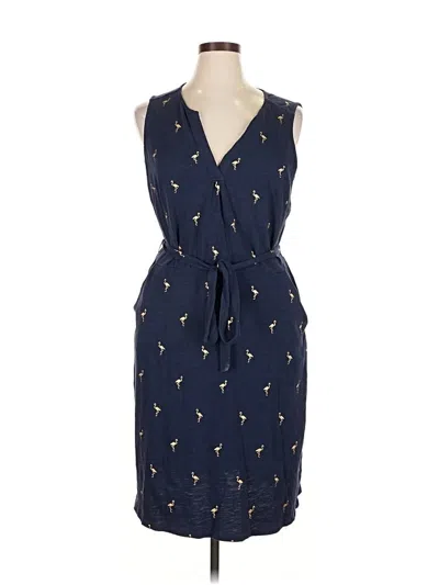 Pre-owned Boden Casual Dress In Blue