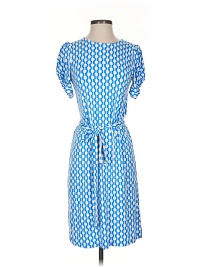 Pre-owned Boden Casual Dress In Blue