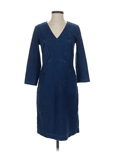 Pre-owned Boden Casual Dress In Blue
