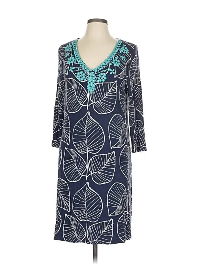 Pre-owned Boden Casual Dress In Blue