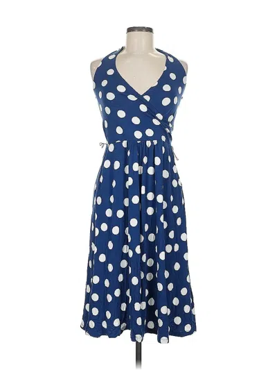 Pre-owned Boden Casual Dress In Blue