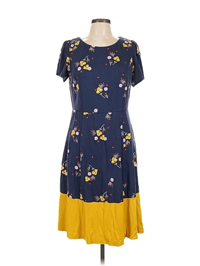 Pre-owned Boden Casual Dress In Blue