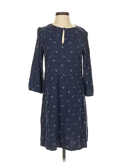 Pre-owned Boden Casual Dress In Blue