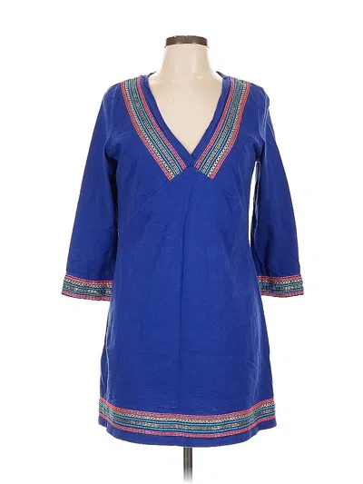 Pre-owned Boden Casual Dress In Blue