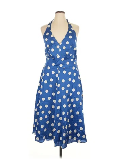 Pre-owned Boden Casual Dress In Blue