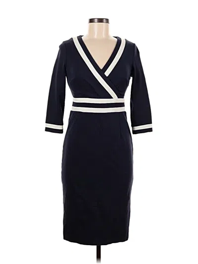 Pre-owned Boden Casual Dress In Blue