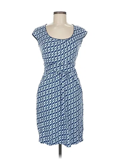 Pre-owned Boden Casual Dress In Blue