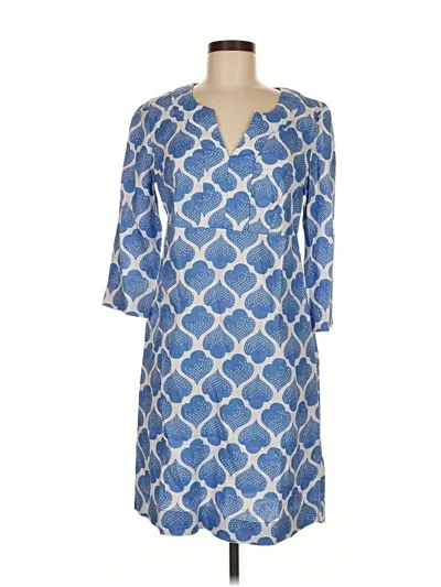 Pre-owned Boden Casual Dress In Blue
