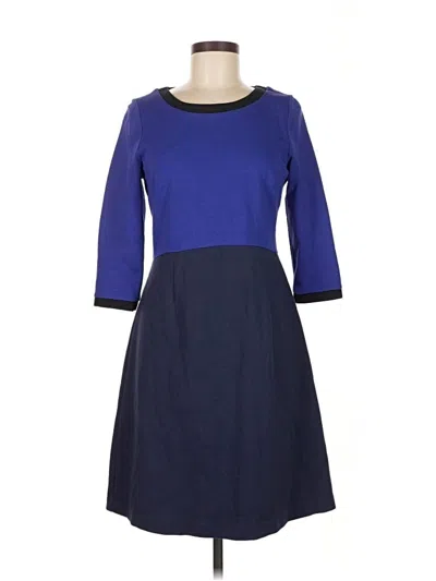 Pre-owned Boden Casual Dress In Blue