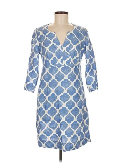 Pre-owned Boden Casual Dress In Blue