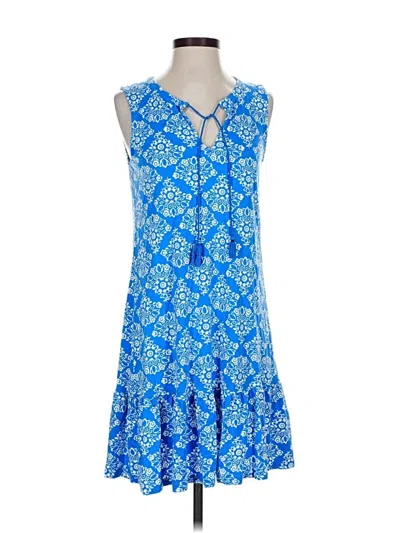 Pre-owned Boden Casual Dress In Blue