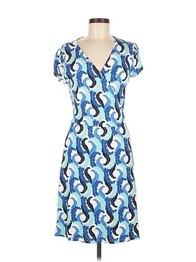 Pre-owned Boden Casual Dress In Blue